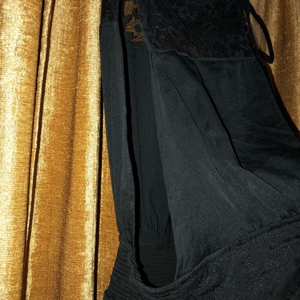 Free People Lace Silky dress! - Picture 2 of 4